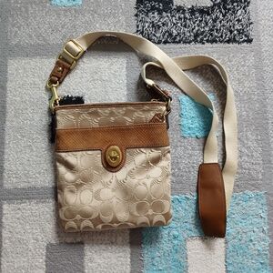 Coach Signature Crossbody Purse